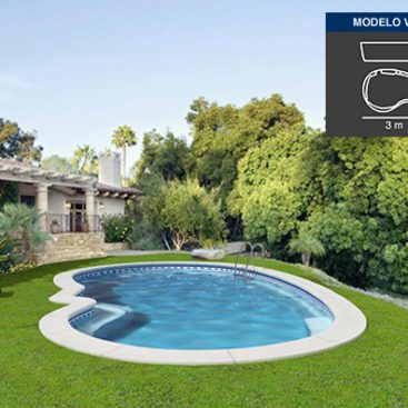 Piscina de Poliéster Venecia Junior